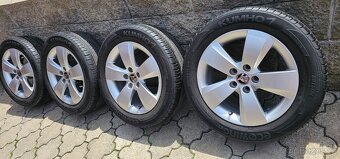 Originál alu Škoda Fabia 3 5x100 185/60 R15 - 6mm - 4