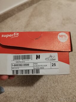 Dívčí sandály Superfit vel. 25 - 4