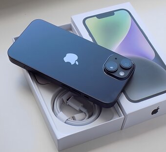 iPhone 14 Midnight BATERIE 100% TOP - 4