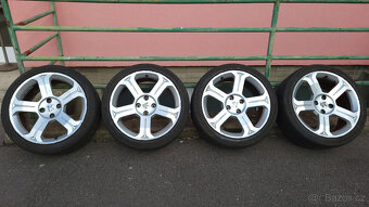 80% orig. letní ALU kola 18" 4x108 Peugeot 308, 307 - 4