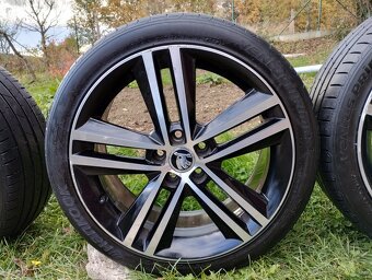 Originál ALU kola Škoda Rapid/Fabia R17 + letní pneu - 4