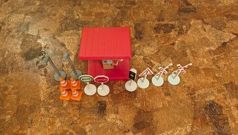 drevena autodraha s prislusenstvim - 4