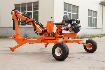 Kračející bagr s 360° otočí,15hp + el start - 4