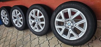Originál alu BMW X1, X2 5x112 205/60 R17 zimní pneu - 6,5mm - 4