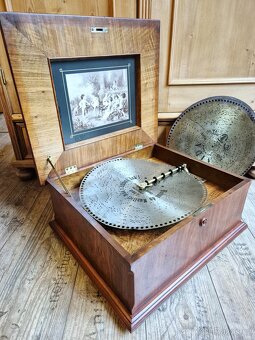 Velký starožitný Polyphon Musikwerke, rok 1898 - 4