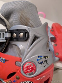 Detske rostouci brusle 2v1 (ledove/inline) vel. 29-32 - 4