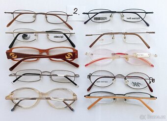 55 obrub na dioptrické brýle, různé druhy, vše dohromady - 4