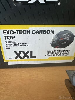 Tmavé hledí Scorpion EXO-TECH/CARBON KDF18-1 - 4