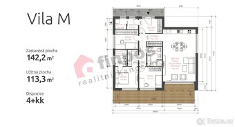 Prodej novostavby 4kk 113,2 m2 v projektu Residence Benátky - 4
