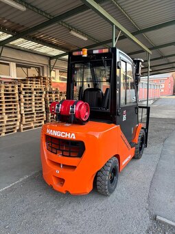 Čelní vysokozdvižný vozík Hangcha 3500kg, LPG, GCT Nissan - 4