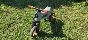 Odrážedlo FUNNY WHEELS Rider SuperSport 2v1 šedé matné s pop - 4