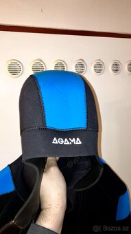 Pánský neopren Agama DIVER 7 mm černá/modrá, vel. XXL - 4