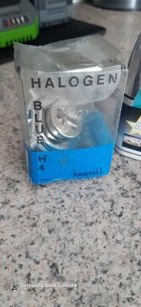 2×H4 žárovka + 1xH7 halogenová žárovka 12V 55W - 4
