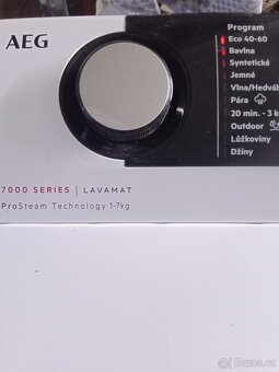 parní automatická pračka Aeg LTX 7E 372C šíře 40cm,7kg - 4