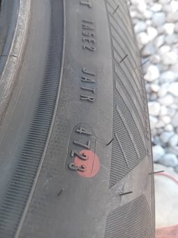 Prodám Sadu pneu/Nova 215/55/18 Goodyear 7mm Letni - 4