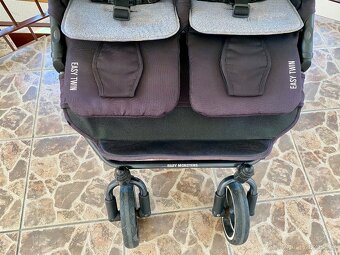 Kočárek pro dvojčata/sourozence Baby Monsters Easy Twin - 4