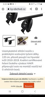 Střešní nosiče Hyundai ix20 2010-2019 (na holou střechu) - 4