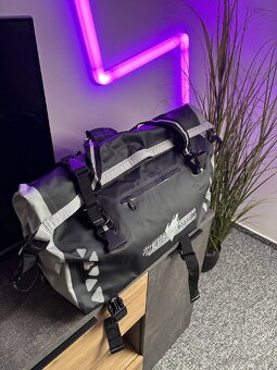 Topcase taška, brašna na motorku BMW GS , Africa šedá - 4