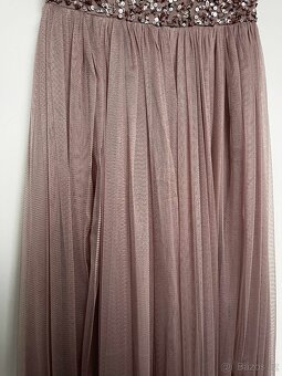 Společenské/plesové šaty - velikost 34 - 4