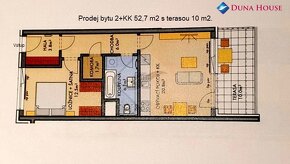 Prodej bytu 2 +KK/T, 62,7 m2, DV, Praha 6 - Ruzyně. - 4