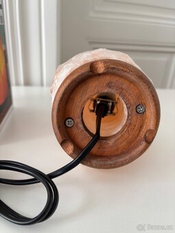 Himálajská solná lampa 20cm značka Deluxa - 4