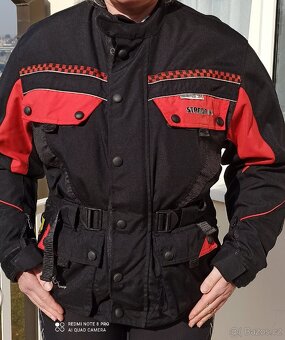 Pánská textilní motobunda - vel.M - 4