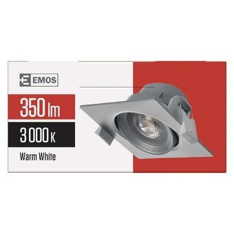 30x LED bodové světlo 230V - NOVÉ v krabičce - 4