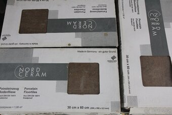 Dlažba - top kvalitní německá - 30x60 cm - 15 m2 - hnědá - 4