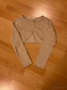 Společenské šaty s bolerkem zn. H&M vel. 122 - 4