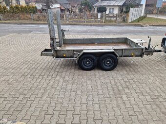 Přívěsný vozík / přepravnik bagrů- 2.6 t - 4