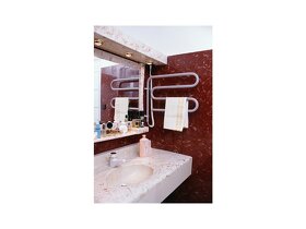 Elektrický koupelnový sušák ručníků S60K 620x520 mm - 4