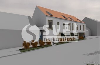 Přestavba rodinných domů Pavlovská 136/16, 468/16a“ na pozem - 4