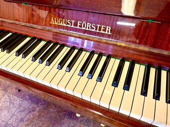 Pianino August Förster, doprava a ladění po celé CZ. - 4