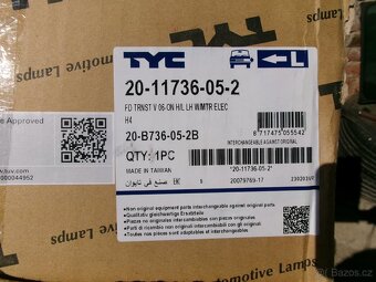 FORD TRANSIT , 2006-2013 - PŘEDNÍ LEVÉ SVĚTLO - 4