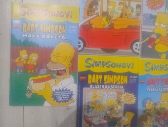 Simpsonovi komiksy 5ks cena za vše - 4