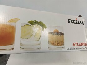 Nová sada skleniček na vodu EXCELSA atlanta 5kusů nepoužité - 4
