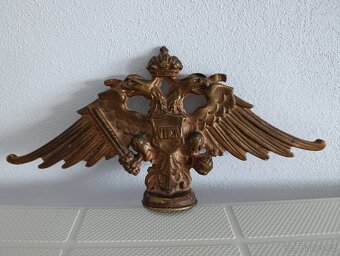 Velká a těžká RU orlice / R-U orel.  Krásný sběratelský kus - 4