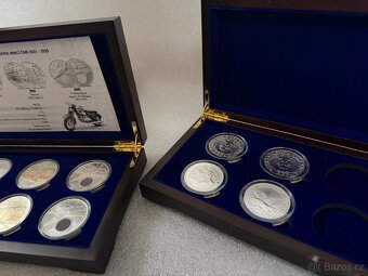 Univerzální etue pro stříbrné mince 10x 1oz 45mm - 4