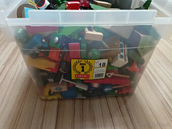 Dřevěné koleje, mosty, mašinky, auta - 4