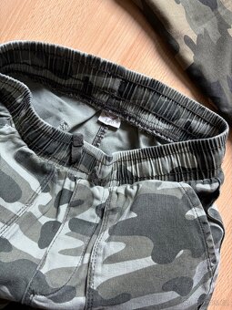 Maskáče + triko vel. 140/146 - 4