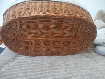 Proutěný koš pro miminka - 4