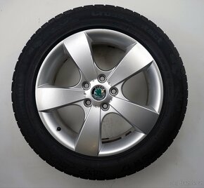 Škoda Octavia - Originání 17" alu kola - Letní pneu - 4