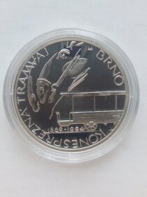 Pamětní mince 200Kč 1994 Koněspřežka proof - 4