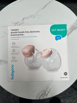 BABYONO Odsávačka mateřského mléka duo el. Double Twinny - 4