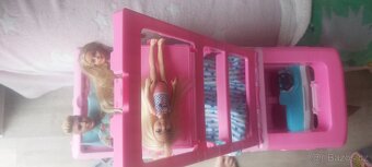 Barbie karavan, plná vybava, barbie, Ken,dcera - 4