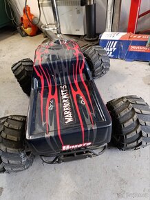 Prodám benzínové autíčko na dálkové ovládání Warrior mxt-5 - 4
