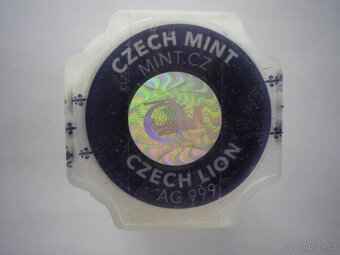 Český lev 2017 1oz tuba 15ks RRR - 4