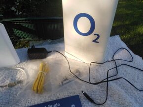 Venkovní anténa a modem O2 - ZyXEL GateWay a ZTE MF268 - 4
