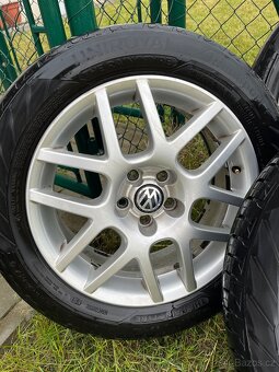 Alu kola R16 5x100 VW Montreal original disk - 4