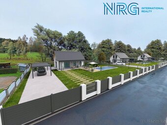 Prodej stavebního pozemku, 1403 m2, Mostek - 4